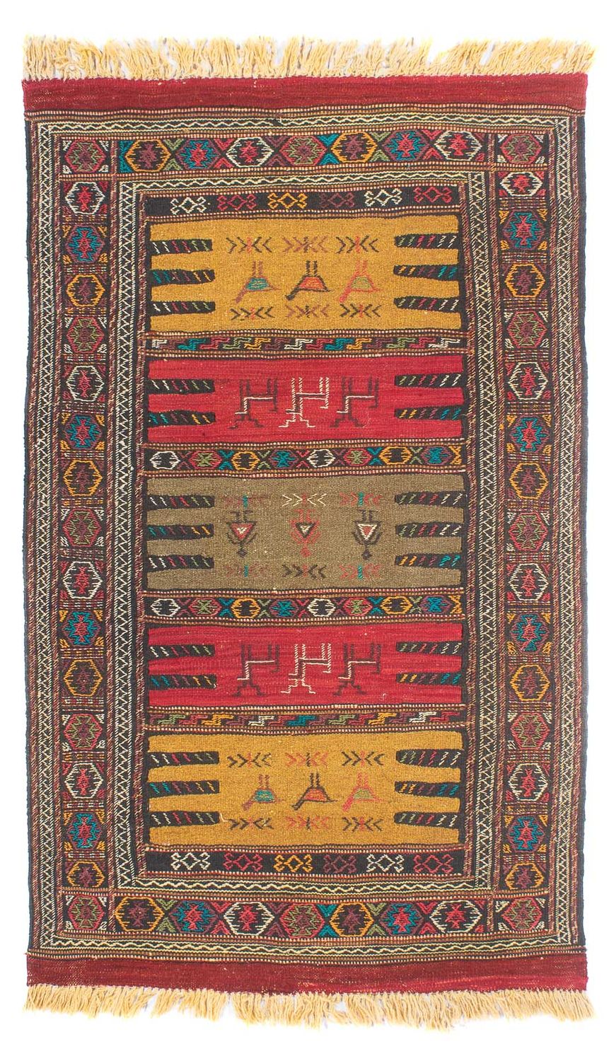 Alfombra Kelim - Oriental - 170 x 100 cm - multicolor