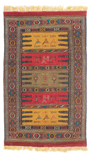 Alfombra Kelim - Oriental - 170 x 100 cm - multicolor