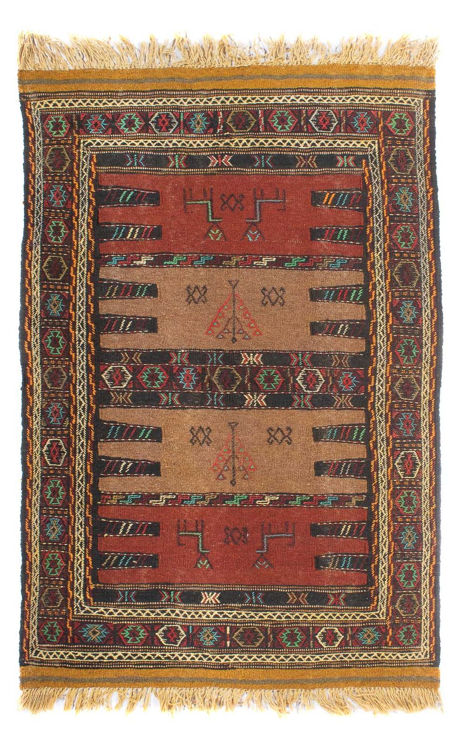 Alfombra Kelim - Oriental - 169 x 100 cm - multicolor