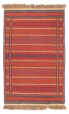 Alfombra Kelim - Oriental - 130 x 80 cm - multicolor