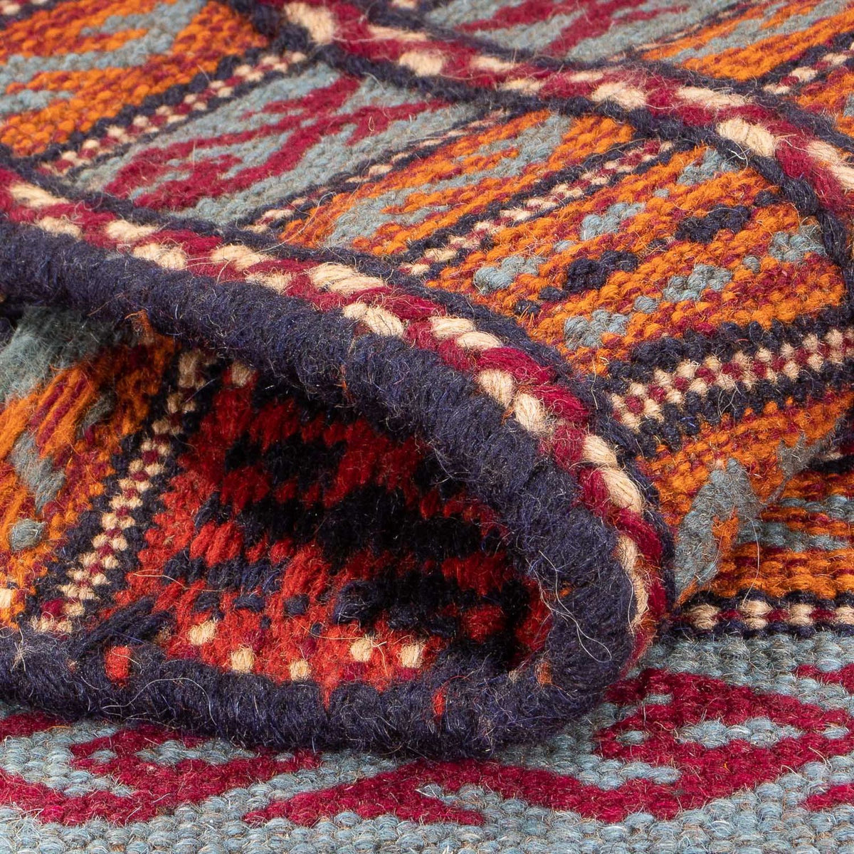 Alfombra Kelim - Oriental - 123 x 80 cm - multicolor