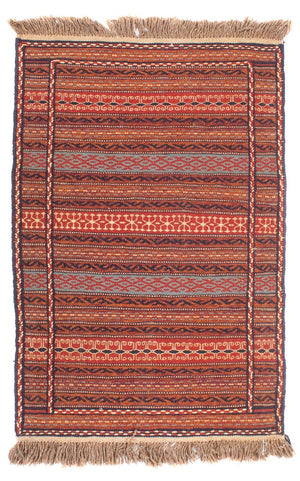 Alfombra Kelim - Oriental - 120 x 78 cm - multicolor
