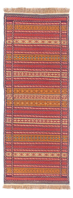 Alfombra de pasillo Alfombra Kelim - Oriental - 200 x 70 cm - multicolor