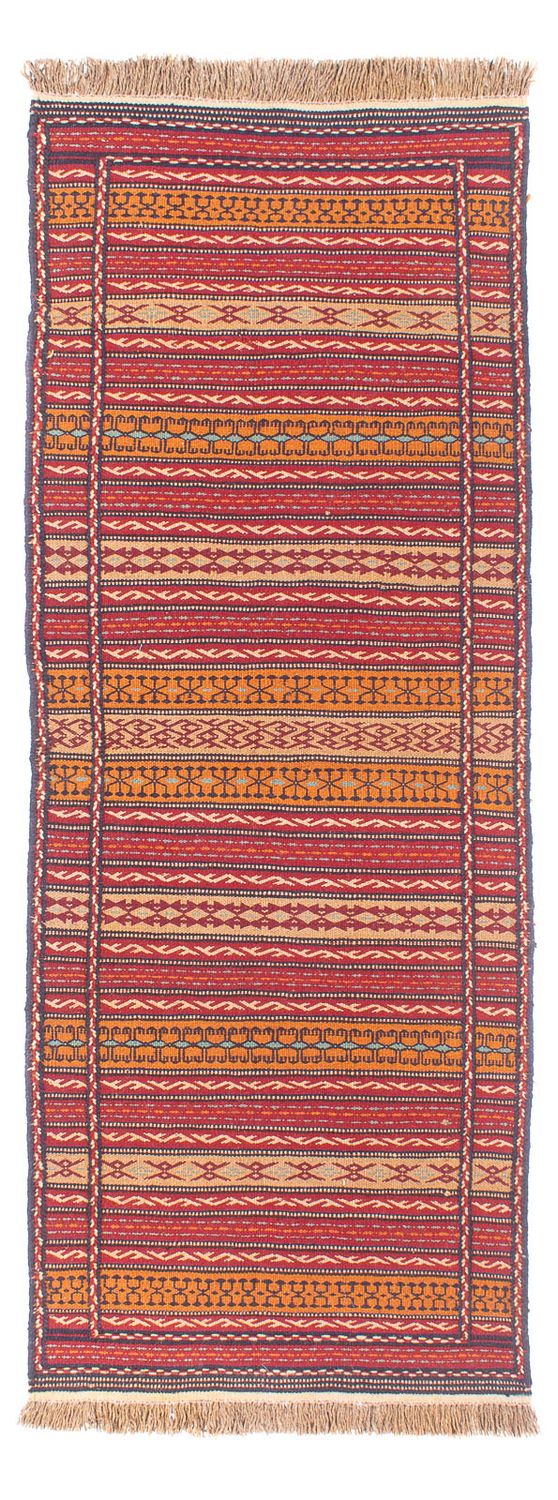 Alfombra de pasillo Alfombra Kelim - Oriental - 200 x 70 cm - multicolor