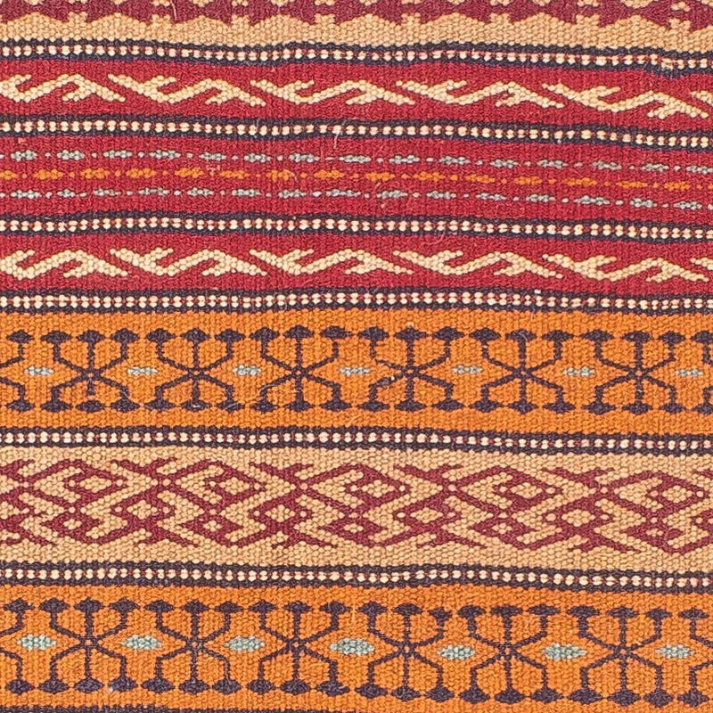 Alfombra de pasillo Alfombra Kelim - Oriental - 200 x 70 cm - multicolor