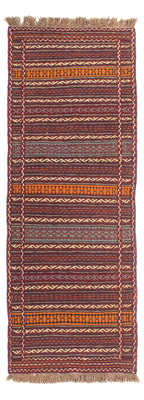 Alfombra de pasillo Alfombra Kelim - Oriental - 192 x 70 cm - multicolor