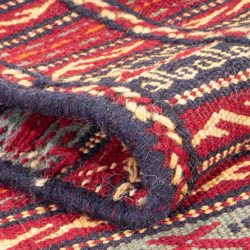 Alfombra de pasillo Alfombra Kelim - Oriental - 200 x 72 cm - multicolor