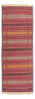 Alfombra de pasillo Alfombra Kelim - Oriental - 200 x 70 cm - multicolor
