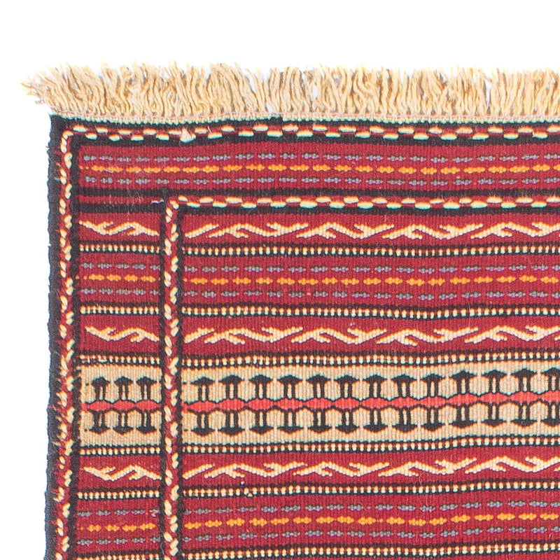 Alfombra de pasillo Alfombra Kelim - Oriental - 200 x 70 cm - multicolor
