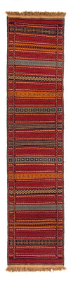Alfombra de pasillo Alfombra Kelim - Oriental - 300 x 83 cm - multicolor