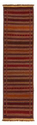 Alfombra de pasillo Alfombra Kelim - Oriental - 305 x 85 cm - multicolor