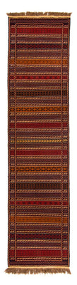 Alfombra de pasillo Alfombra Kelim - Oriental - 305 x 80 cm - multicolor
