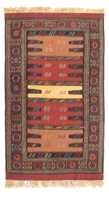 Alfombra Kelim - Oriental - 175 x 103 cm - multicolor