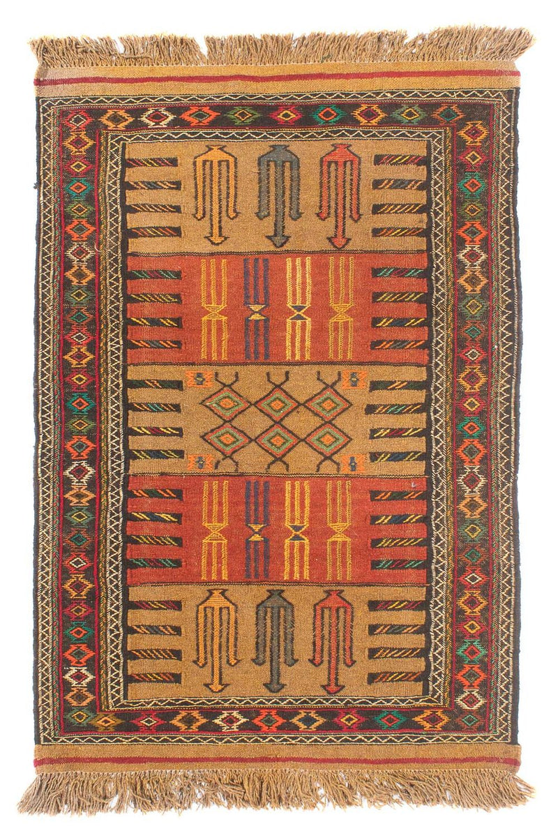 Alfombra Kelim - Oriental - 175 x 110 cm - multicolor