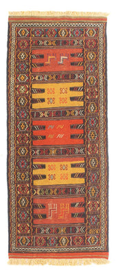 Alfombra Kelim - Oriental - 170 x 70 cm - multicolor