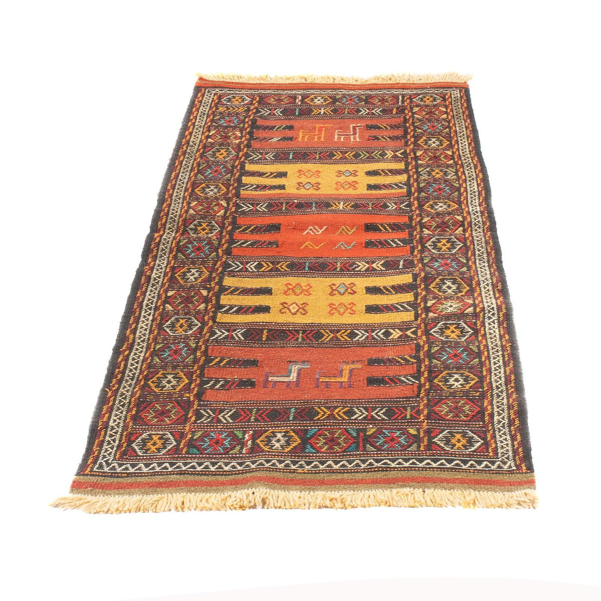 Alfombra Kelim - Oriental - 170 x 70 cm - multicolor