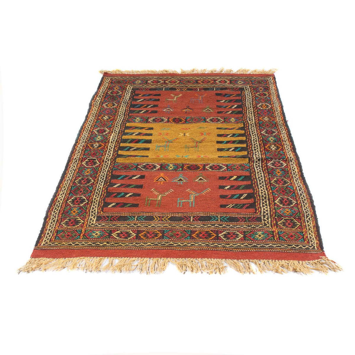 Alfombra Kelim - Oriental - 170 x 100 cm - multicolor