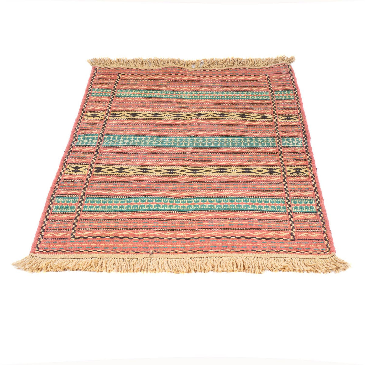 Alfombra Kelim - Oriental - 120 x 80 cm - multicolor