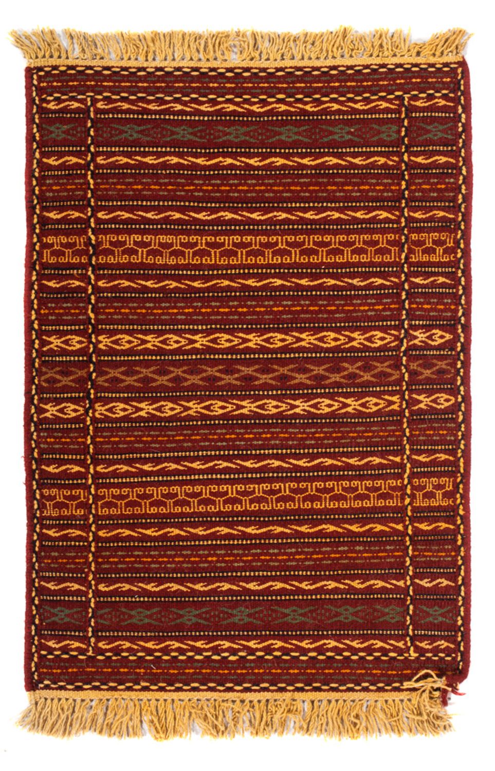 Alfombra Kelim - Oriental - 90 x 60 cm - multicolor