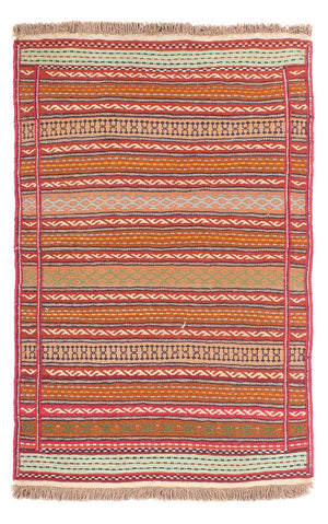 Alfombra Kelim - Oriental - 150 x 100 cm - multicolor