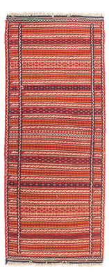 Alfombra de pasillo Alfombra Kelim - Oriental - 200 x 70 cm - multicolor
