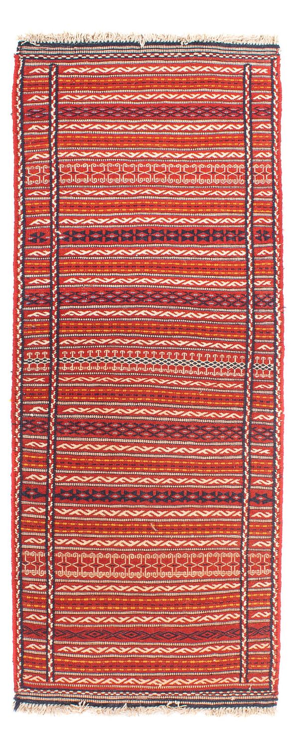 Alfombra de pasillo Alfombra Kelim - Oriental - 200 x 70 cm - multicolor