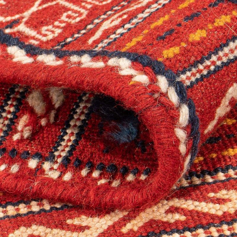 Alfombra de pasillo Alfombra Kelim - Oriental - 200 x 70 cm - multicolor