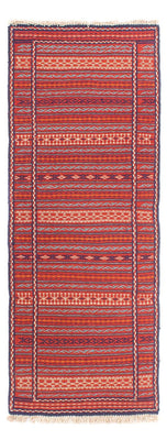 Alfombra de pasillo Alfombra Kelim - Oriental - 200 x 70 cm - multicolor