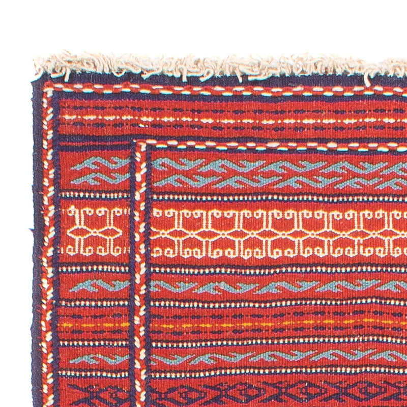 Alfombra de pasillo Alfombra Kelim - Oriental - 200 x 70 cm - multicolor