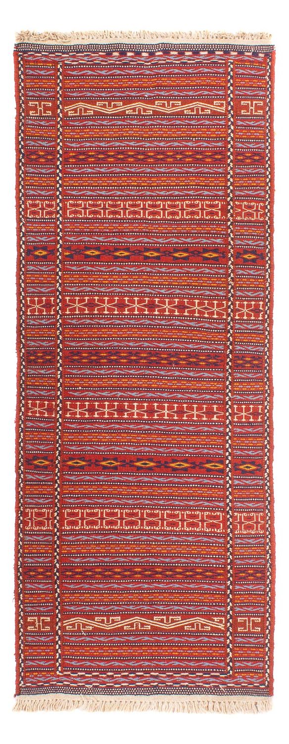 Alfombra de pasillo Alfombra Kelim - Oriental - 200 x 70 cm - multicolor
