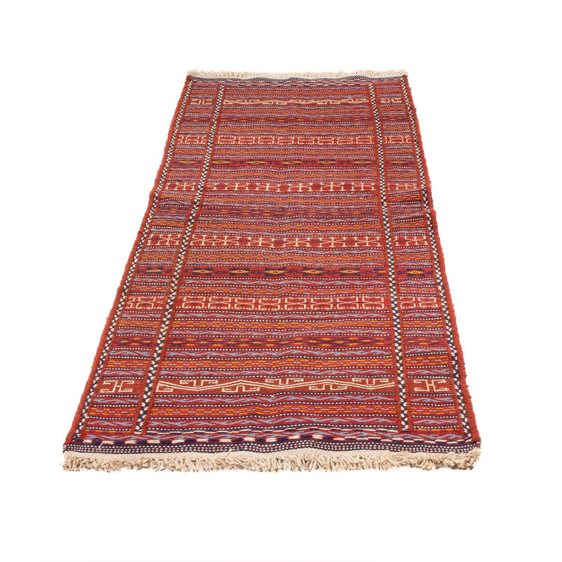 Alfombra de pasillo Alfombra Kelim - Oriental - 200 x 70 cm - multicolor