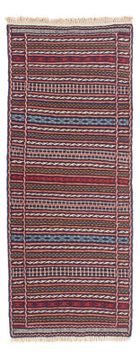 Alfombra de pasillo Alfombra Kelim - Oriental - 200 x 70 cm - multicolor