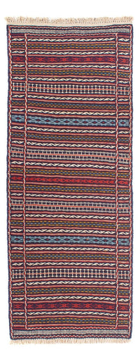 Alfombra de pasillo Alfombra Kelim - Oriental - 200 x 70 cm - multicolor