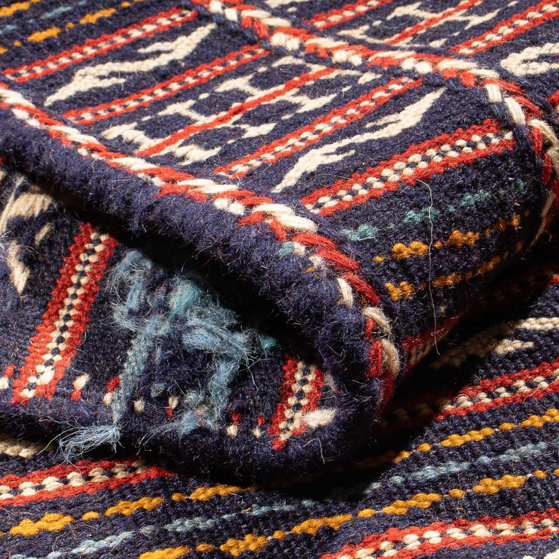 Alfombra de pasillo Alfombra Kelim - Oriental - 200 x 70 cm - multicolor