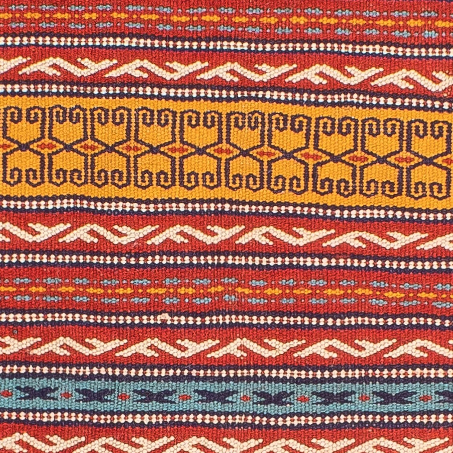 Alfombra de pasillo Alfombra Kelim - Oriental - 200 x 70 cm - multicolor