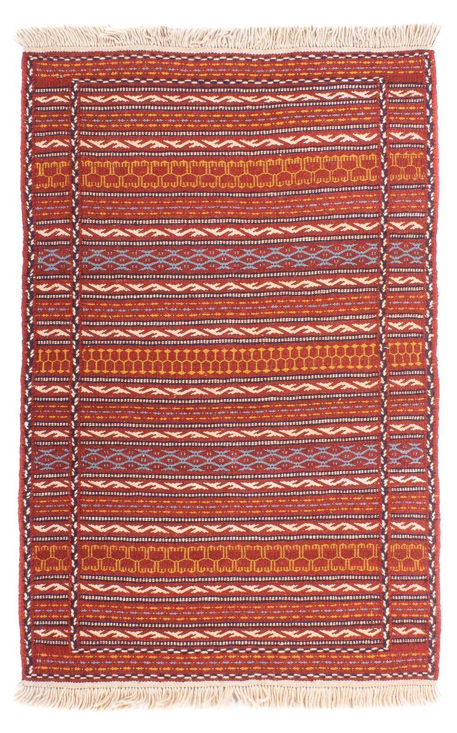 Alfombra Kelim - Oriental - 120 x 80 cm - multicolor