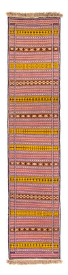 Alfombra de pasillo Alfombra Kelim - Oriental - 300 x 70 cm - multicolor