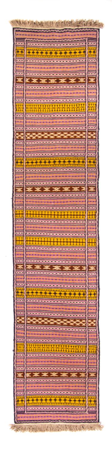 Alfombra de pasillo Alfombra Kelim - Oriental - 300 x 70 cm - multicolor