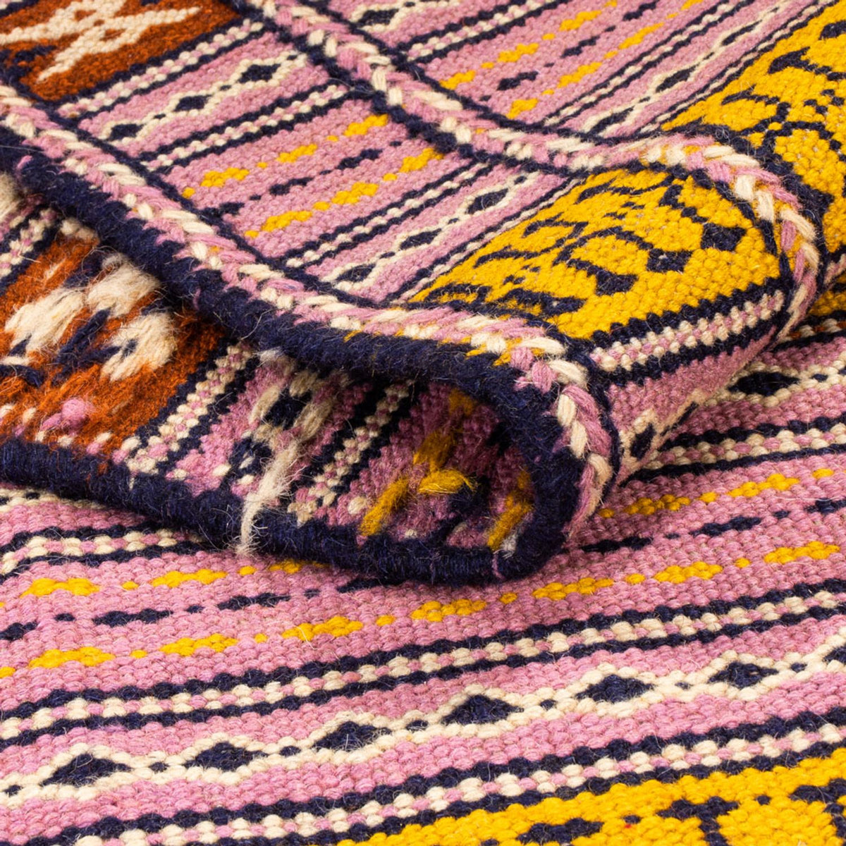 Alfombra de pasillo Alfombra Kelim - Oriental - 300 x 70 cm - multicolor