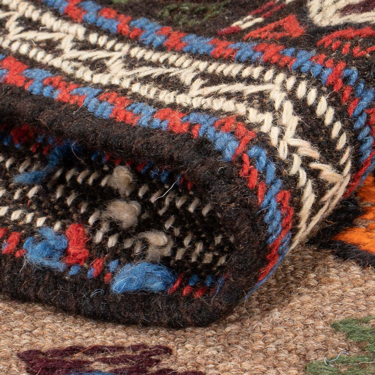 Alfombra de pasillo Alfombra Kelim - Oriental - 200 x 100 cm - multicolor