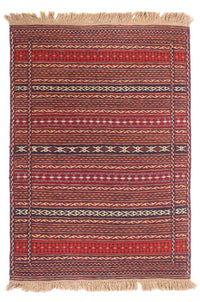 Alfombra Kelim - Oriental - 150 x 100 cm - multicolor