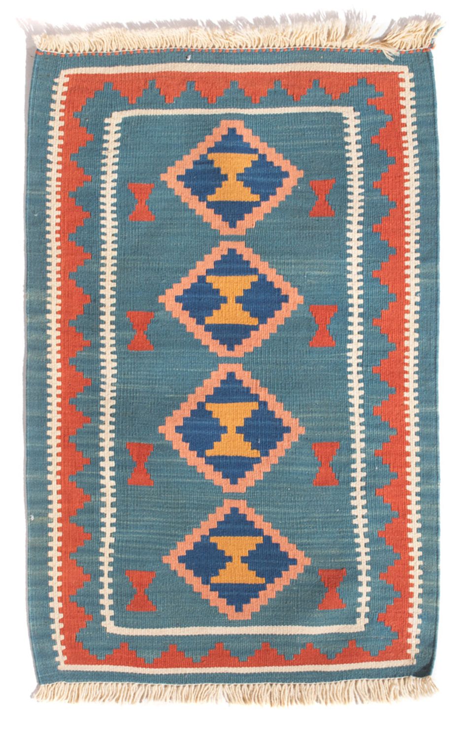 Alfombra Kelim - Oriental - 96 x 63 cm - multicolor