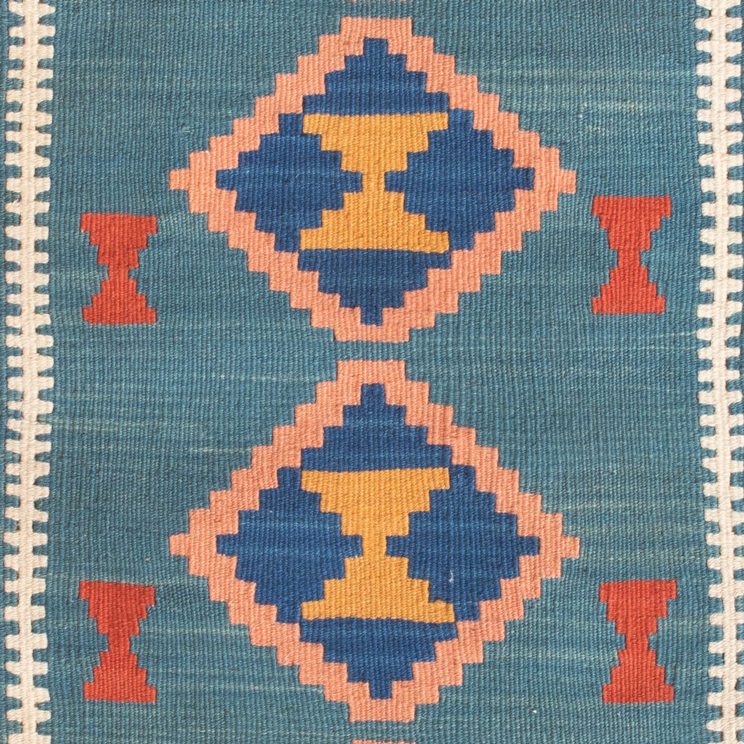 Alfombra Kelim - Oriental - 96 x 63 cm - multicolor
