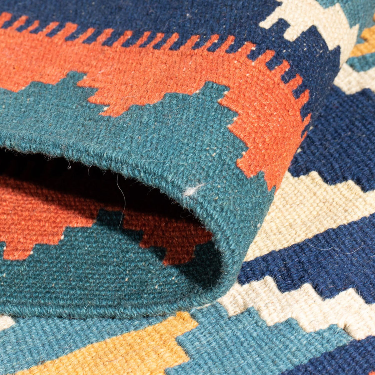 Alfombra Kelim - Oriental - 87 x 57 cm - multicolor