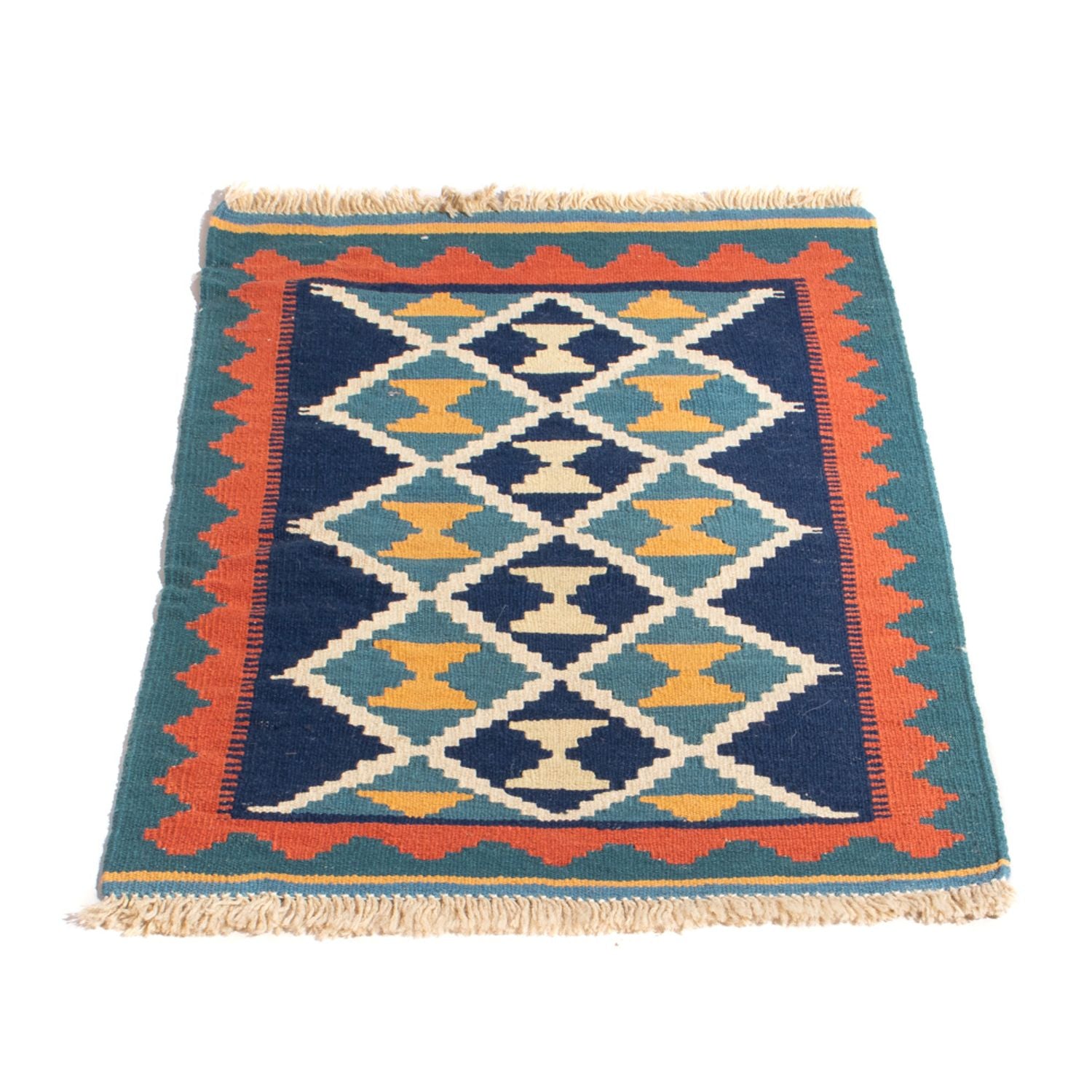 Alfombra Kelim - Oriental - 87 x 57 cm - multicolor