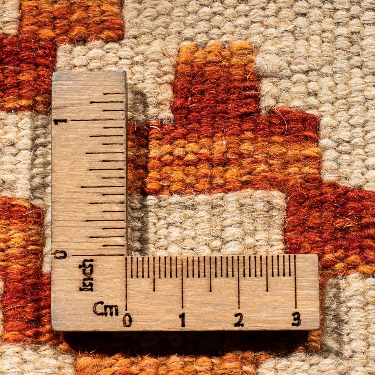 Alfombra de pasillo Alfombra Kelim - Splash - 302 x 83 cm - multicolor