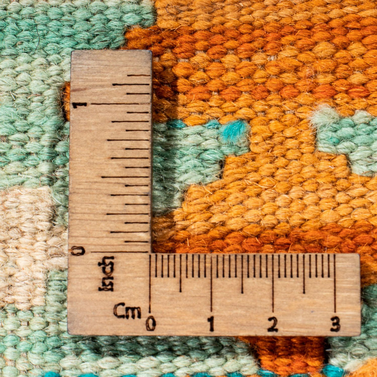 Alfombra de pasillo Alfombra Kelim - Splash - 309 x 84 cm - multicolor