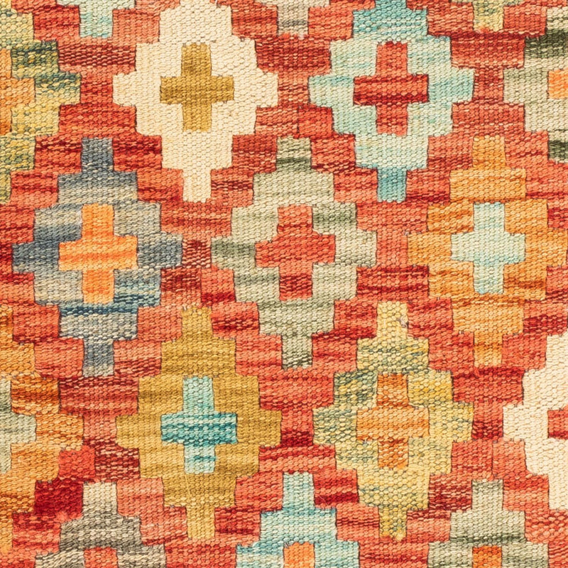 Alfombra Kelim - Splash cuadrado  - 52 x 50 cm - multicolor