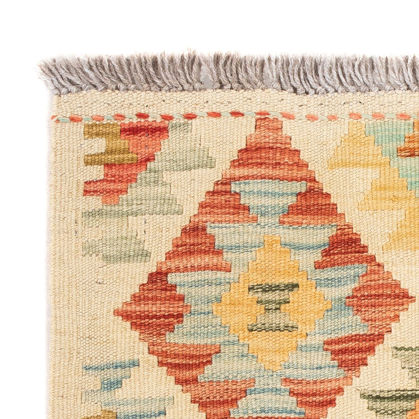 Kilim Maimana Alfombra 52x50cm - Alfombra de lana