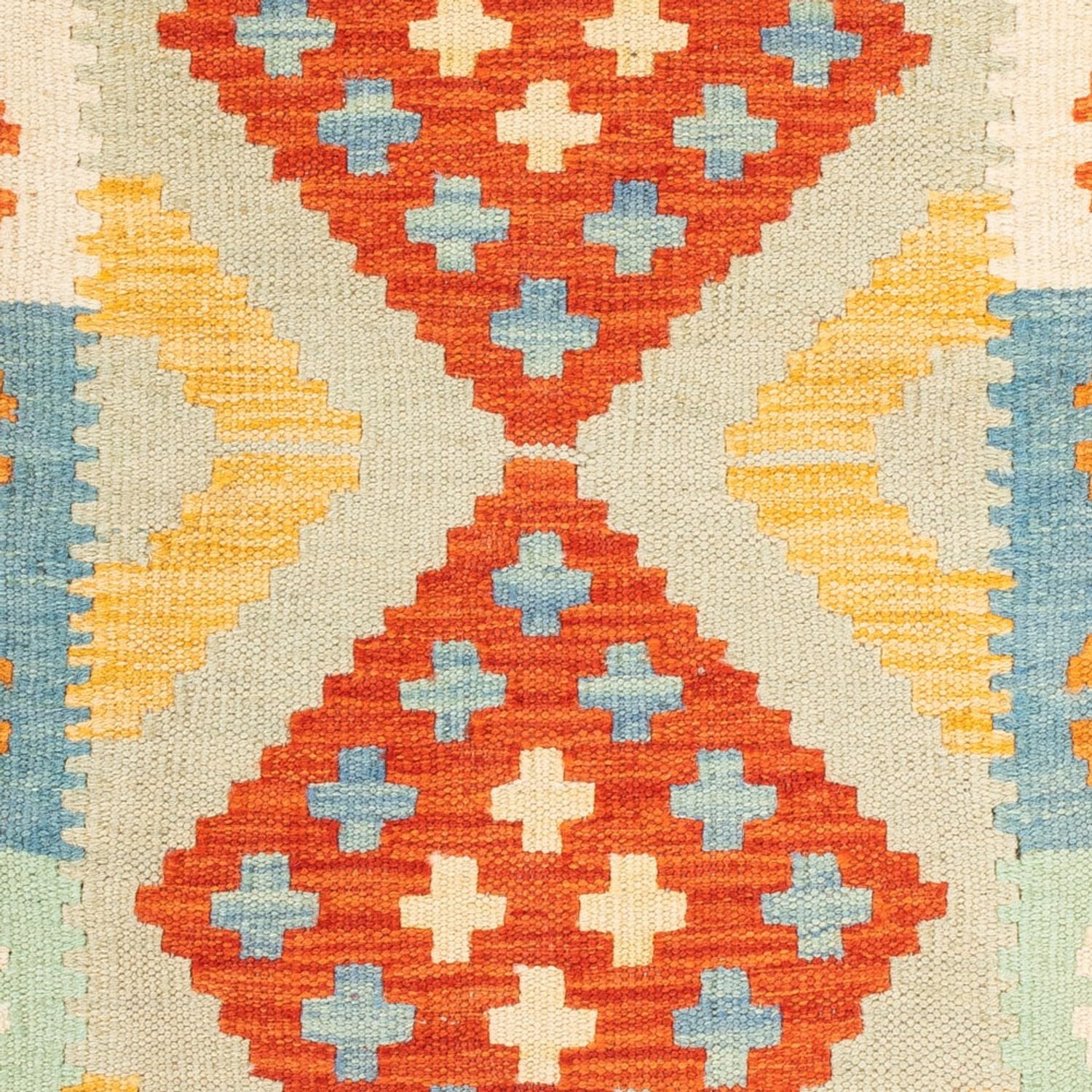 Alfombra Kelim - Splash - 89 x 63 cm - multicolor